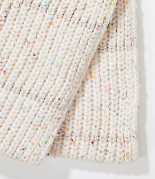 Loft Stripe Embellished Infinity Scarf
