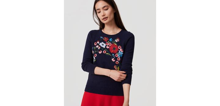 Loft Bouquet Sweater
