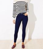 Loft Soft Denim Pull On Leggings In Indigo