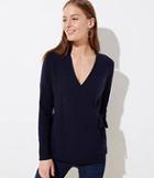 Loft Side Tie Wrap Sweater