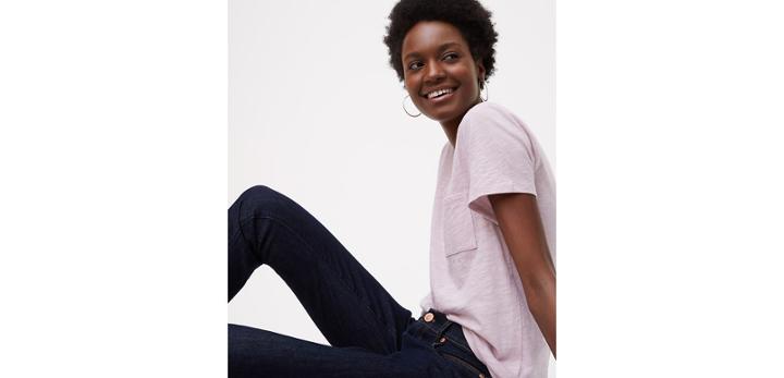 Loft Vintage Soft Pocket Tee