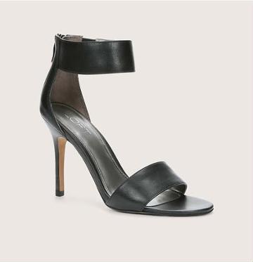 LOFT Alissa Ankle Strap Heels, Black