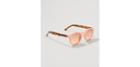 Loft Two Tone Round Sunglasses