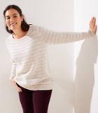 Loft Plus Confetti Stripe Sweater