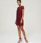 Loft Short Sleeve Lace Dress
