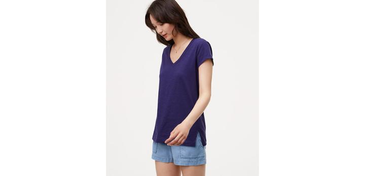 Loft Vintage Soft V-neck Tee