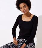 Loft Square Neck Sweater
