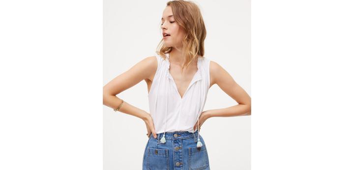 Loft Tassel Shell