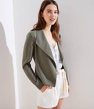 Loft Drapey Open Jacket