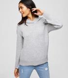 Loft Hooded Flare Sleeve Sweater