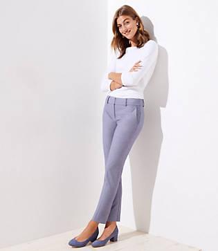 Loft Slim Pencil Pants In Custom Stretch In Marisa Fit