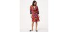 Loft Fantasy Floral Wrap Dress