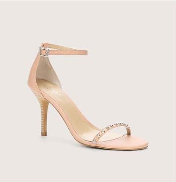 LOFT Thin Strap Heels, Nude