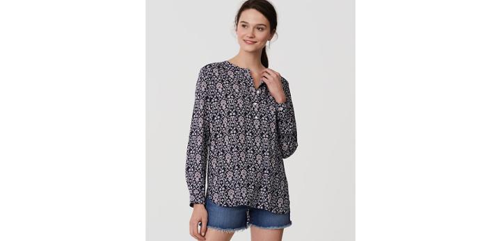 Loft Jasmine Henley Utility Tunic