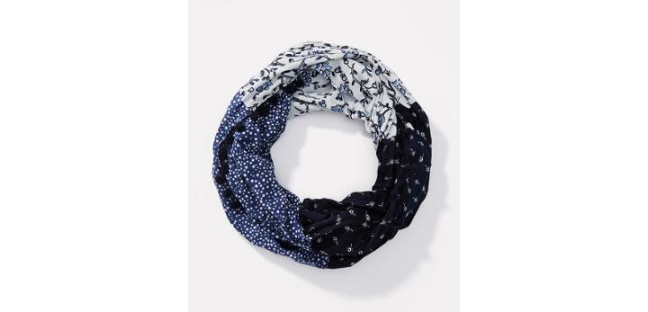 Loft Delicate Floral Infinity Scarf
