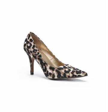 LOFT Petra Leopard Print Pumps, Brown