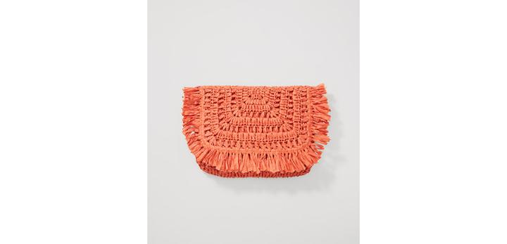 Loft Straw Clutch