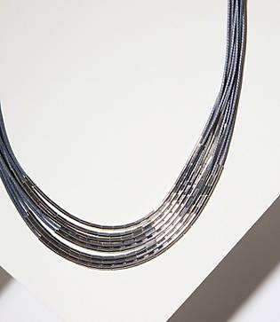 Loft Multistrand Tube Necklace