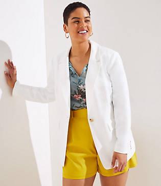 Loft Plus Slub Modern Blazer