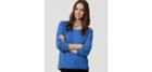 Loft Ribbed Pointelle Sweater