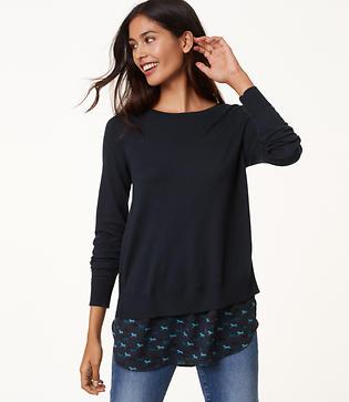 Loft Horse Two-in-one Sweater