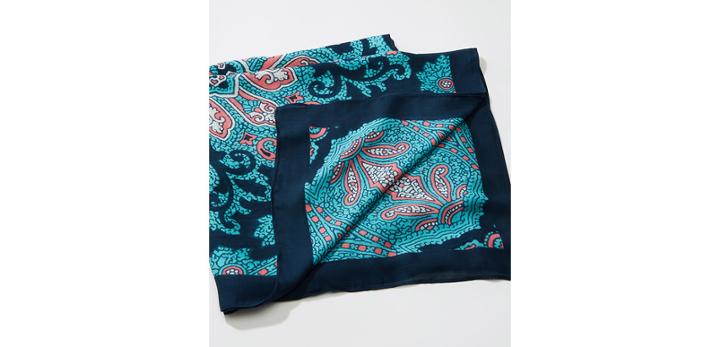 Loft Paisley Square Scarf