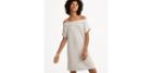 Loft Lou & Grey Ribbed Signaturesoft Off The Shoulder Dress