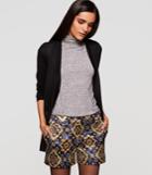Loft Shimmer Bloom Shorts