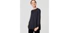 Loft Wide Placket Henley Blouse - Geo