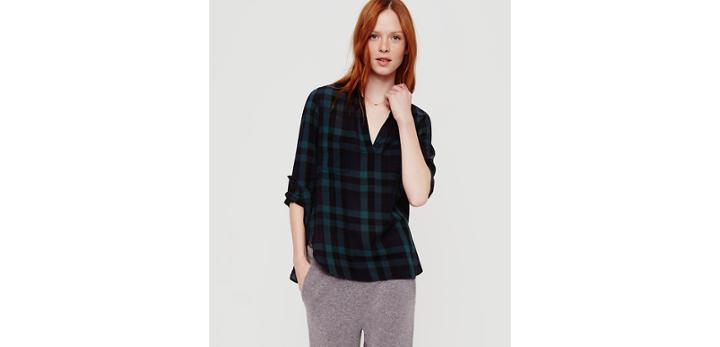 Loft Lou & Grey Pocket Pop-on Tunic