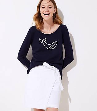 Loft Whale Sweater