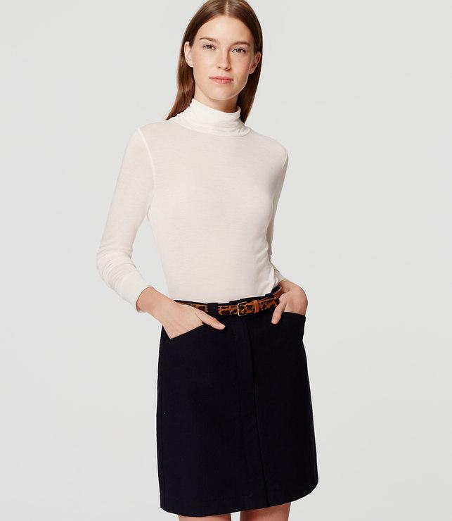 Loft Turtleneck Layering Tee