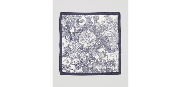 Loft Botanic Square Silk Scarf