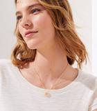 Loft Mini Stone Flower Delicate Necklace