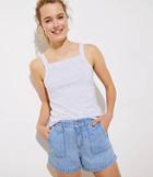Loft Dotted Ribbed Square Neck Tank