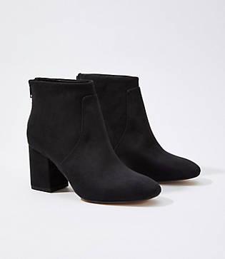Loft Side Zip Ankle Boots