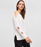 Loft Cutout Twist Sweater