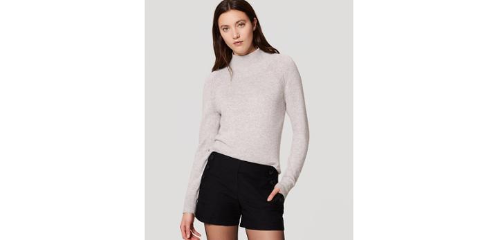 Loft Texture Striped Sailor Riviera Shorts
