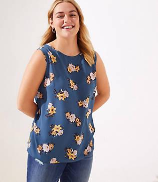 Loft Plus Bouquet Mixed Media Swing Tank