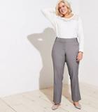 Loft Plus Trousers In Buttoned Belt Loop