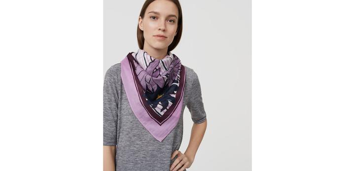 Loft Blossom Square Scarf