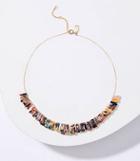 Loft Resin Ring Statement Necklace