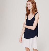 Loft Shirred Cami