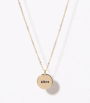 Loft Libra Pendant Necklace