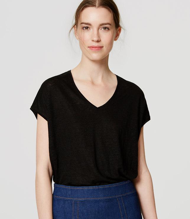 Loft Easy Linen Tee