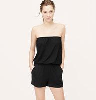 Loft Beach Strapless Romper