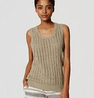 Loft Texture Stitch Tank