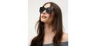 Loft Squared Cateye Sunglasses