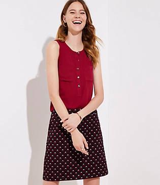 Loft Geo Shift Skirt