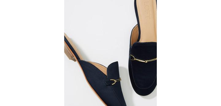Loft Loafer Slides